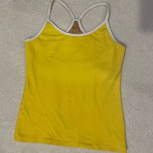 Yellow Lululemon Athletic Tank